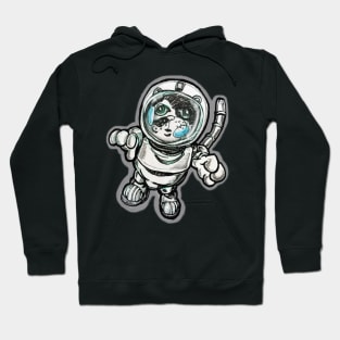 Nerf the Cat Astronaut Hoodie